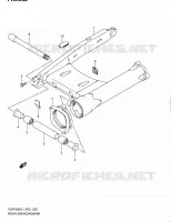 SWINGARM for Suzuki INTRUDER 1800 2011