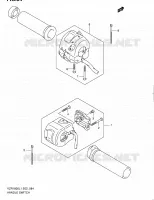 SWITCHES (VZR1800L1 E02) for Suzuki INTRUDER 1800 2011