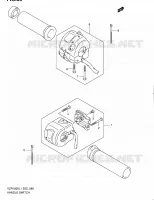 SWITCHES (VZR1800L1 E24) for Suzuki INTRUDER 1800 2011