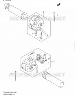 SWITCHES (VZR1800ZL1 E24) for Suzuki INTRUDER 1800 2011