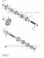 TRANSMISSION for Suzuki INTRUDER 1800 2011