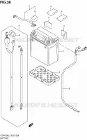 BATTERY for Suzuki INTRUDER 1800 2012