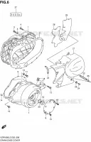 CRACKCASE COVER for Suzuki INTRUDER 1800 2012