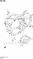 FRAME for Suzuki INTRUDER 1800 2012