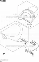 SEAT for Suzuki INTRUDER 1800 2012