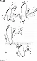 TIMING for Suzuki INTRUDER 1800 2012