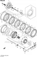 CLUTCH (VZR1800ZL3 E02) for Suzuki INTRUDER 1800 2013