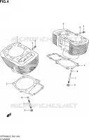 CYLINDER for Suzuki INTRUDER 1800 2013