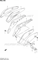 FRAME HANDLE GRIP (VZR1800L3 E02) for Suzuki INTRUDER 1800 2013