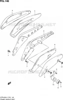 FRAME HANDLE GRIP (VZR1800L3 E24) for Suzuki INTRUDER 1800 2013