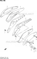 FRAME HANDLE GRIP (VZR1800ZL3 E02) for Suzuki INTRUDER 1800 2013