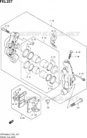 FRONT CALIPER for Suzuki INTRUDER 1800 2013