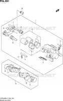 REAR CALIPER for Suzuki INTRUDER 1800 2013