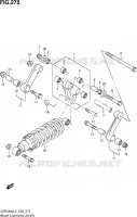SHOCK ABSORBER LINKAGE (VZR1800L3 E02) for Suzuki INTRUDER 1800 2013