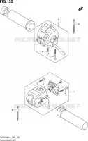 SWITCHES (VZR1800L3 E19) for Suzuki INTRUDER 1800 2013