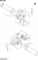 SWITCHES (VZR1800ZL3 E24) for Suzuki INTRUDER 1800 2013
